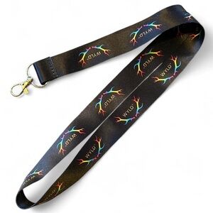 Colorful WYLD Lanyard with Clip